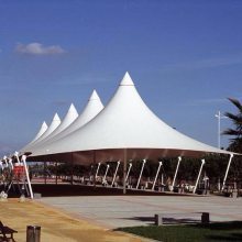 運(yùn)城膜結(jié)構(gòu)景觀 軟拉膜打造現(xiàn)代公園與城市空間之美